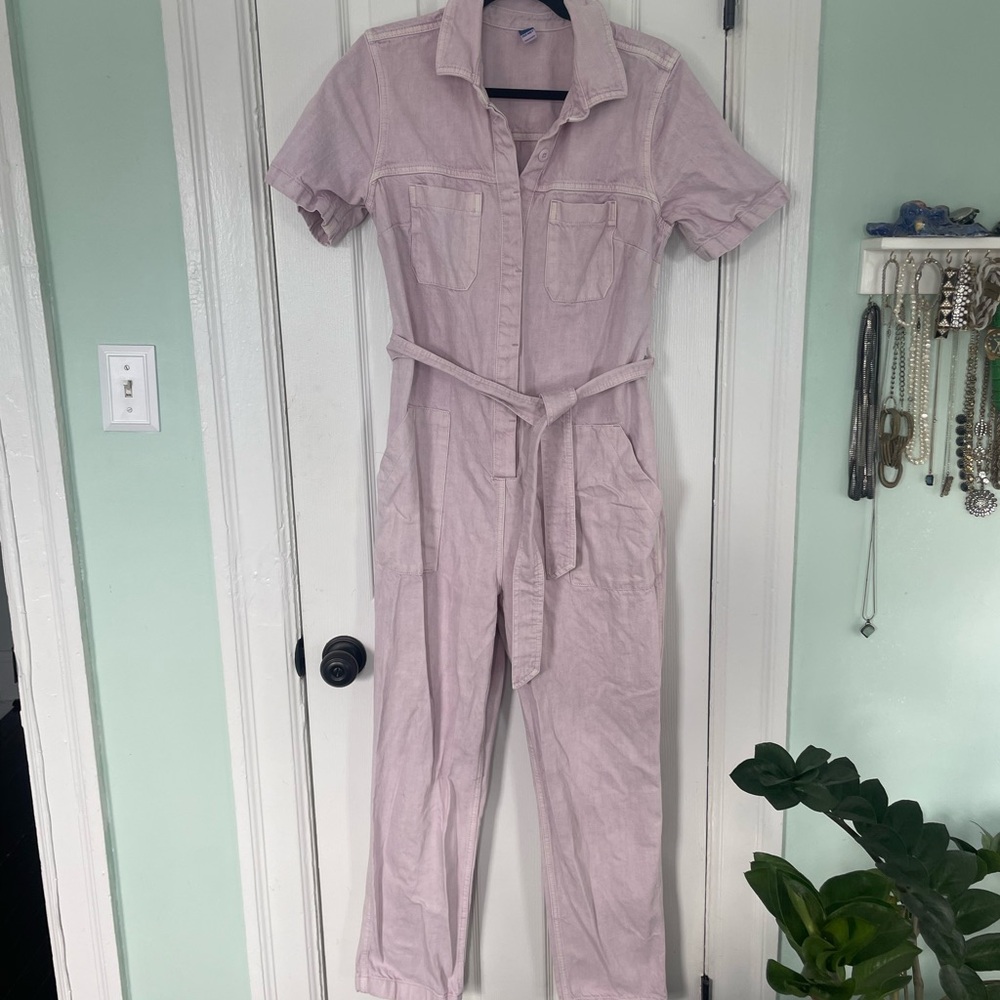 Old Navy Light Pink Jumpsuit